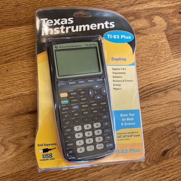 Texas Instruments Other - Texas Instruments TI-83 Plus Graphing Calculator w/ Protective Case Complete!